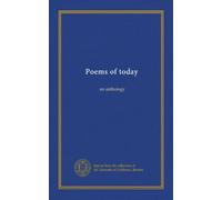 Poems of today: an anthology