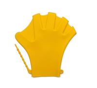 POENVFPO 1 par de de Entrenamiento de Natación, Material de Gel de Sílice, Diseño de Red para una Mayor Propulsión, Ideal para Entrenamiento en el Agua y de Fuerza en la Parte Superior del Cuerpo