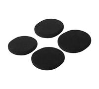 POENVFPO 2 Pares de Almohadillas de Repuesto para H800, Almohadillas de Esponja Suaves y Duraderas Que Mejoran el Rendimiento de los Graves, Ajuste Cómodo para Largas Sesiones de Escucha (Black)