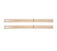 POENVFPO 2 Pares de Baquetas, Baquetas de Madera de Arce 5A 5B para Jazz Rock Punk Metal, con Buen Sentido del Equilibrio y Sensación de la Mano, Adecuadas para Principiantes en la Práctica