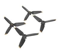 POENVFPO 2 Pares de Hélices para Drones RC, Reemplazo de 3 Palas de Liberación Rápida con Diseño Tipo Prensa para Combo de Drones (Decoración Dorada)