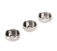 POENVFPO 3 Tapas DE Válvula DE Trompeta, Botón DE Dedo DE Trompeta DE Repuesto, Piela DE Reparacia DE Pistón DE Tornillo PLETADO DE METAL PARA (CUBIERTA INFERIOR (Cubierta inferior OE: 5615Q0)