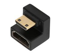 POENVFPO Adaptador Mini HD a HD Convertidor de Alto Rendimiento Elegante en Forma de U para PC y Material ABS