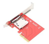 POENVFPO Adaptador PCI - Expter E Adapter CF Card Reader Converter Board para/OS X / - El Juego de Transmisión de Alta Velocidad Es Adecuado para Fotógrafos/Amantes de Las Cámaras