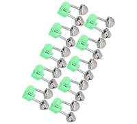 POENVFPO Alarma de Señuelo para Picadura de, Clamp/Holder de Plástico Duradero, Clamp/Holder de Anillo de Campana Doble Fuerte, Ideal para Pesca Nocturna y Competiciones