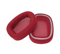 POENVFPO Almohada para Orejas de Auriculares Transpirables para Auriculares G635 G633S G533, Instalación Fácil para Mejores Experiencias de Sonido, 2 Paquete para Jugadores (Rojo)