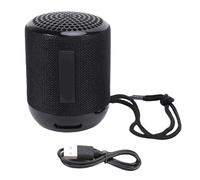 POENVFPO Altavoz Bluetooth Portátil, Altavoz de bajo Inalámbrico con Manos Libres de 500mAh con Micrófono Incorporado para Escuchar Música (Black)
