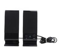 POENVFPO Altavoz USB, subwoofer de graves mejorado, altavoces portátiles para computadora con conectividad USB 2.0 para PC, portátil, teléfono celular, oficina, hogar, viajes, juegos