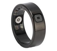 POENVFPO Anillos Inteligentes, Anillo de Seguimiento de Actividad Física con Pantalla Táctil, Batería Potente de Acero Inoxidable IP68 a Prueba de Agua (#9)