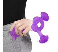 POENVFPO Banda Elástica de Entrenamiento, Material de Alta Elasticidad, Alivia las Molestias en los Hombros, Portátil y Cómoda, Ideal para Entusiastas del Fitness y el yoga. (PURPLE)