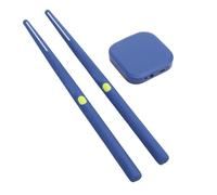 POENVFPO Baquetas de Aire con Detección de Movimiento 3D, Interactivas, Práctica Silenciosa, Recargables para Entusiastas de la Batería