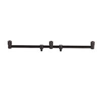 POENVFPO Barra de Zumbido de Aleación de Aluminio de 3 Cabezales de 40 Cm, Soporte Ligero para Caña de Pescar para Pesca en Tierra, con Fácil Instalación para Accesorios de Pesca