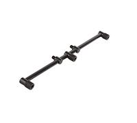 POENVFPO Barra de Zumbido de Aleación de Aluminio de 40 Cm y 3 Cabezales para Cañas de Pescar, Soporte de Barra Transversal Liviano con Fácil Instalación, para Accesorios de Pesca en Tierra