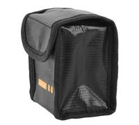 POENVFPO Batería de Nylon Bolsa de Nylon Batería Segura Bolsa de Choque Absorbe de la de Fuego para el Dron de Flip con Diseño Portátil a Prueba de Calor a Prueba de Calor (Capacidad de 2 baterías)