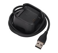 POENVFPO Black USB Charger Dock Stand para Versa Smartwatch, Dock de Cable de Carga Eficiente para Versa, Conveniente para Uso de la Oficina, Negro