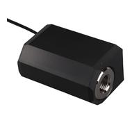 POENVFPO Blackwater pantalla de flujo de refrigeración, OLED Digital Monitor de flujo de pantalla para PC Pantalla de temperatura, Pantalla Digital Refrigerada por 3 en 1 para host de ordenador, Pom