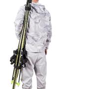 POENVFPO Bolsa de esquí, Correas de Nailon para esquí con Soporte de Hombro Ajustable para Esquiar, Portaesquís Grande y Snowboard para Todas Las Estaciones