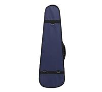 POENVFPO Bolsa de Violín 4/4 Triangular, Bolsa de Violín que Absorbe el Choque de Tela de Oxford con Revestimiento de Terciopelo del Medidor de Humedad