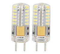 POENVFPO Bombilla LED de Ahorro de Energía GY6.35 con 48 Cuentas para Lámpara de Mesa de Araña 12V 2 Uds Protección para los Ojos
