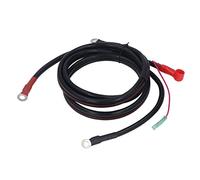 POENVFPO Cable de Batería Cable de Batería de PVC de Caucho de Cobre 2 M 10 Mm Cuadrados con Fusible Buena Conductividad Reemplazo Directo para Motor Fueraborda Parsun Power Tec de 15 a 85