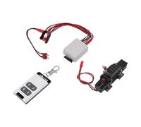 POENVFPO Cabrestante de Coche RC, Aleación de Aluminio de Doble Motor con Control Remoto para 1 8 1 10 RC Crawler Cars, Voltaje de Trabajo de 5V a 11V