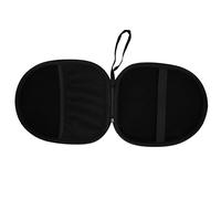 POENVFPO Caja de Almacenamiento de Auriculares Portátiles para Goethe SR80 MR2, Caja Protectora de Transporte de Auriculares Eva con Bolsa de Malla Elástica, Ideal para Viajar o Almacenamiento (BLACK)