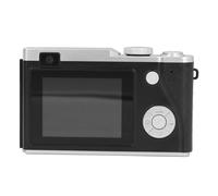 POENVFPO Cámara Digital, Enfoque Automático de 48MP con Zoom de 16X y Estabilización de Imagen, Cámara de Vlogging Portátil de 2,4 Pulgadas para Viajes y Selfies (Black)