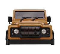 POENVFPO Carcasa de Coche RC 144mm Distancia Entre Ejes para Coche de | Carcasa Dura de ABS para SCX24 1/24, Incluye Pantalla de Lámpara y Parrilla del Parachoques, Resistente y duradera.