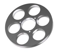 POENVFPO Carrete de Cinta Vacío, Diseño Clásico, Material Resistente, Carrete de Cinta de Aluminio, para Profesionales y Coleccionistas, Grabación de y Reparación de Dispositivos Antiguos