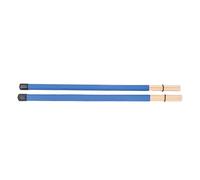 POENVFPO Cepillo para Batería, de bambú para una Fácil Percusión y un Sonido Excelente, Diseño Liviano y Compacto, con Bolsa de Almacenamiento Portátil, para Batería Jazz Entusiastas de (BLUE)