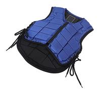 POENVFPO Chaleco Ecuestre para Niños con Absorción de Impactos Ajustable | Protector Corporal de Nailon para Montar a Caballo con Acolchado de Espuma, Diseño Antideformación Transpirable, Contorno