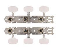 POENVFPO Clavijas de Afinación para Guitarra Clásica, Afinadores de Metal de 2 Piezas con Acabado Liso para Guitarras Clásicas de 40 Pulgadas, Instalación de Grado Profesional