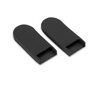 POENVFPO Cojín de Goma para Reposapiés de Saxofón, Superficie Antideslizante para Entusiastas del Saxofón, Accesorios Negros, 2 uds.
