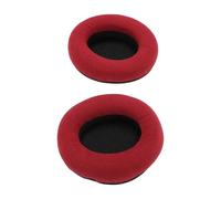 POENVFPO Cojín para casco en espuma de memoria para el oído, para escuchar de forma inalámbrica, mejorar el trabajo o 2 piezas Sponge Earge Jugar (rojo)