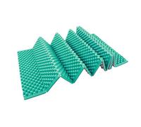 POENVFPO Colchoneta para Dormir, Colchoneta para Dormir con Diseño de Caja de Huevos de 190X61 Cm, Material de Película de Polietileno y Aluminio para Pastizales de Montaña y Ribera