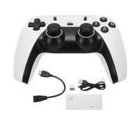 POENVFPO Consola de Juegos Retro, Salida 1080P 4K con Controladores Inalámbricos de 2,4 GHz, Múltiples Juegos Precargados 23 Emuladores, Plug and Play para TV Proyector PC Set Top Box, (M15 128GB)