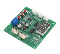 POENVFPO Controlador de Velocidad del Ventilador DC10-60V PWM, Módulo Regulador de Temperatura de Doble Canal para Ventiladores de Refrigeración, 65x65mm