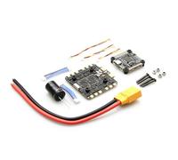 POENVFPO Controlador de Vuelo F722 36x36mm Mini FPV Controlador de Vuelo Estilo 3 a 8S Lipo STM32F722 Dual BEC 5V 10V 16MB Blackbox para Pilotos de Cuadricópteros de Carreras (Black #-3)