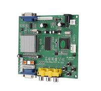 POENVFPO Converter de Video del Juego, RGB CGA EGA YUV a VGA Adaptador Retro Gaming Converter Board para CRT LCD PDP Proyector Monitores