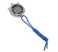 POENVFPO Cronómetro Digital, Cronómetro Profesional con Pantalla Grande, Precisión de 1/100 Segundos, Memoria de 200 Registros, Alarma de Calendario, Carcasa de Acero Inoxidable, para