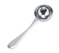POENVFPO Cuchara Medidora de Largo de Acero Inoxidable para café y té, Cuchara Duradera para Tarros, Fácil de Limpiar, 1 Pieza (30ml)
