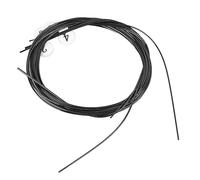 POENVFPO - Cuerdas de guitarra universales de nailon para ukelele con sonido caliente, juego de 4 cuerdas fáciles de montar para mejorar la expresión musical