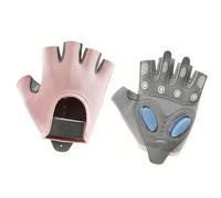 POENVFPO de Entrenamiento para Mujer, Transpirables, sin Dedos y con Agarre Antideslizante, Ideales para Gimnasio, Ejercicio, Entrenamiento Físico, Levantamiento de Pesas y Ciclismo. (Pink)
