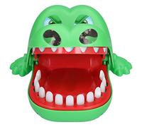 POENVFPO Divertido Juego de Dentista de Dientes para Niños, Juguete de Plástico para Tirar de la Mordedura de la Boca con Diseño de Dibujos Animados, Bordes Suaves Seguros para Niños