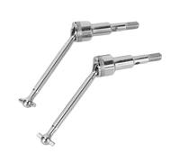 POENVFPO Eje de Transmisión RC de Metal, Eje de Transmisión CVD Delantero de 2 Piezas con Estructura y Movimiento para Automóvil SCY 18101PRO 18103PRO RC, Fácil Instalación, Ajuste Preciso y