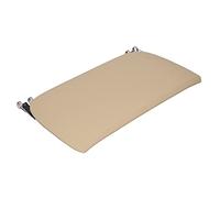 POENVFPO Embellecedor del Respaldo del Asiento Cubierta de Cuero Artificial Reemplazo del Embellecedor del Panel Trasero del Asiento ABS con Soportes y Tornillos para el Interior del Sedán para