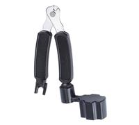 POENVFPO Enrollador de Cuerdas de Guitarra, Herramienta de Mantenimiento 3 en 1 con Cortador y Extractor de Pasadores de Puente para Guitarras Eléctricas Acústicas