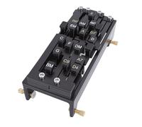 POENVFPO Entrenador de Acordes de Guitarra, Herramienta de Práctica de Convertidor de Acordes de un Solo Toque para Principiantes de Guitarra Acústica con Diseño Portátil