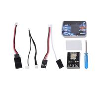 POENVFPO Estabilizador scópico para Coche RC, de scopio de 3 Ejes con 4 Perillas Ajustables e Interfaz Servo, Control de Deriva en Tiempo Real para Coches RC 1 12 1 14 16 18