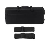 POENVFPO Estuche para Saxofón Alto, 62x27x15cm, Tela Oxford, Bolsa de Transporte para Saxofón Dura Ajustable a Prueba de Agua para Almacenamiento